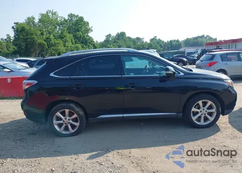 2010 Lexus Rx 350 из США, поврежденный, VIN 2T2ZK1BA2AC009461